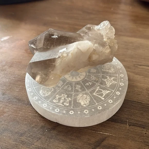 Smoky Quartz with Rutile Raw Cluster - Picture 3 of 5